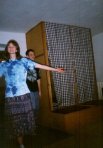 Míša ve stylu hippie